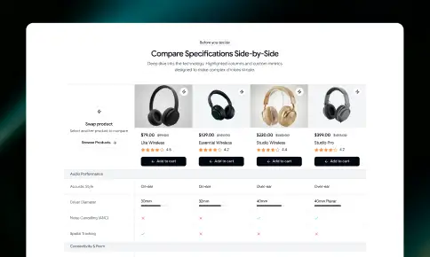 Product Comparison