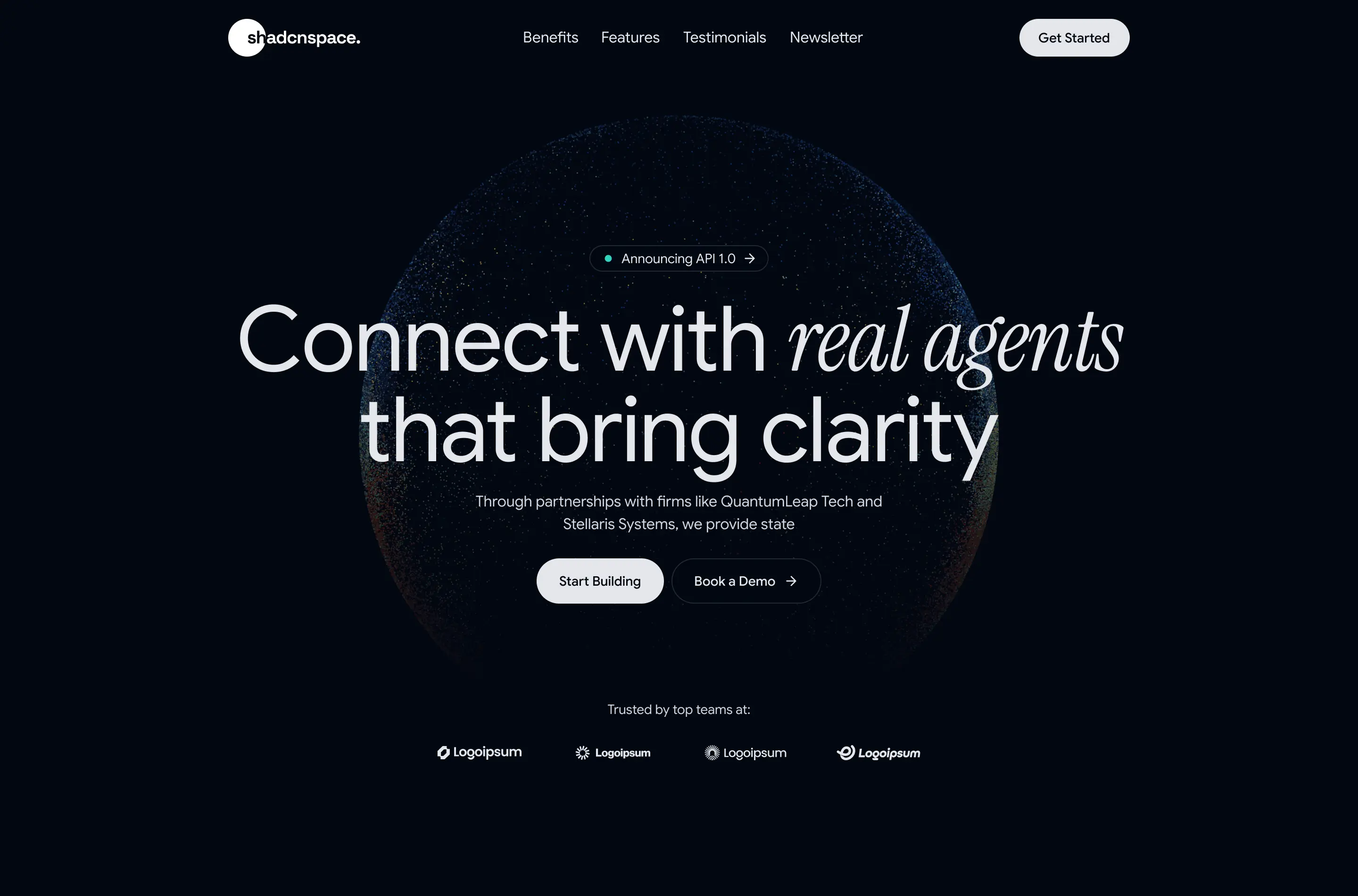 Hero 15 - AI Startup Hero Section