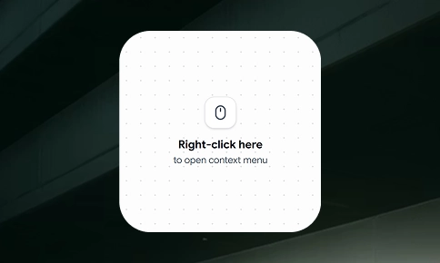 Context Menu