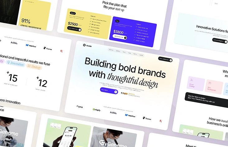Awake - Shadcn Agency & Portfolio Template screenshot 3