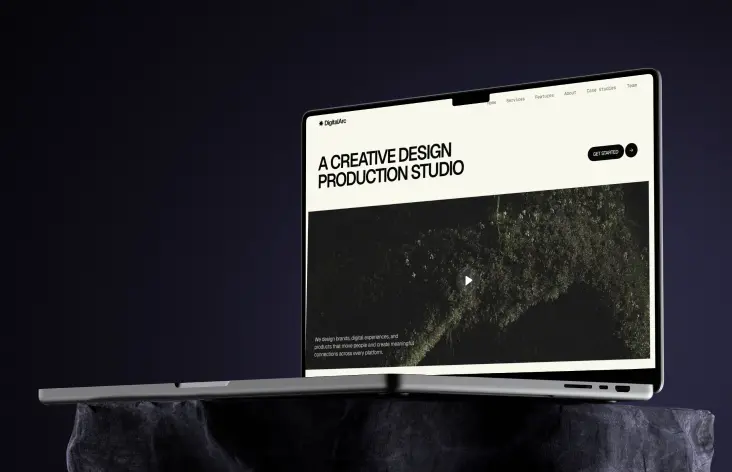 Digital Arc - Shadcn Startup & Creative Agency Template