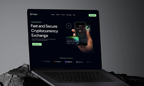 Crypgo - Shadcn UI Crypto Landing Page Template